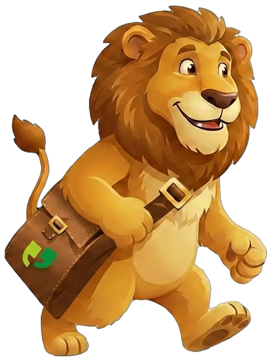 Leon the lion mascot
